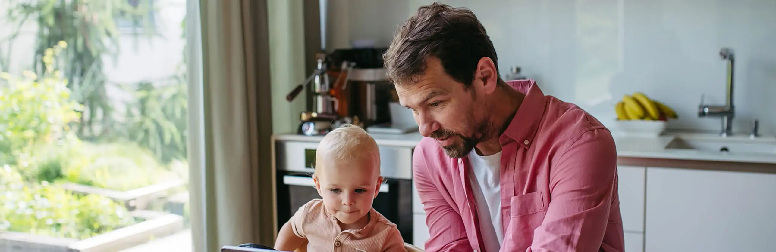 Woman in swimsuit and swimming hat enjoying a cold water swim in a lake on a brisk day.